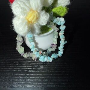 Two Gemstone Bracelets